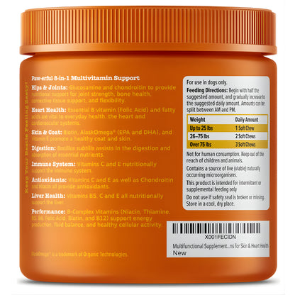 8 in 1 Bites Multivitamínico para Perros