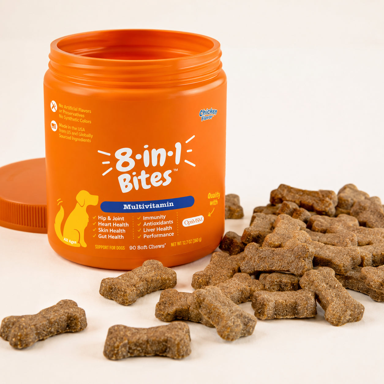 8 in 1 Bites Multivitamínico para Perros
