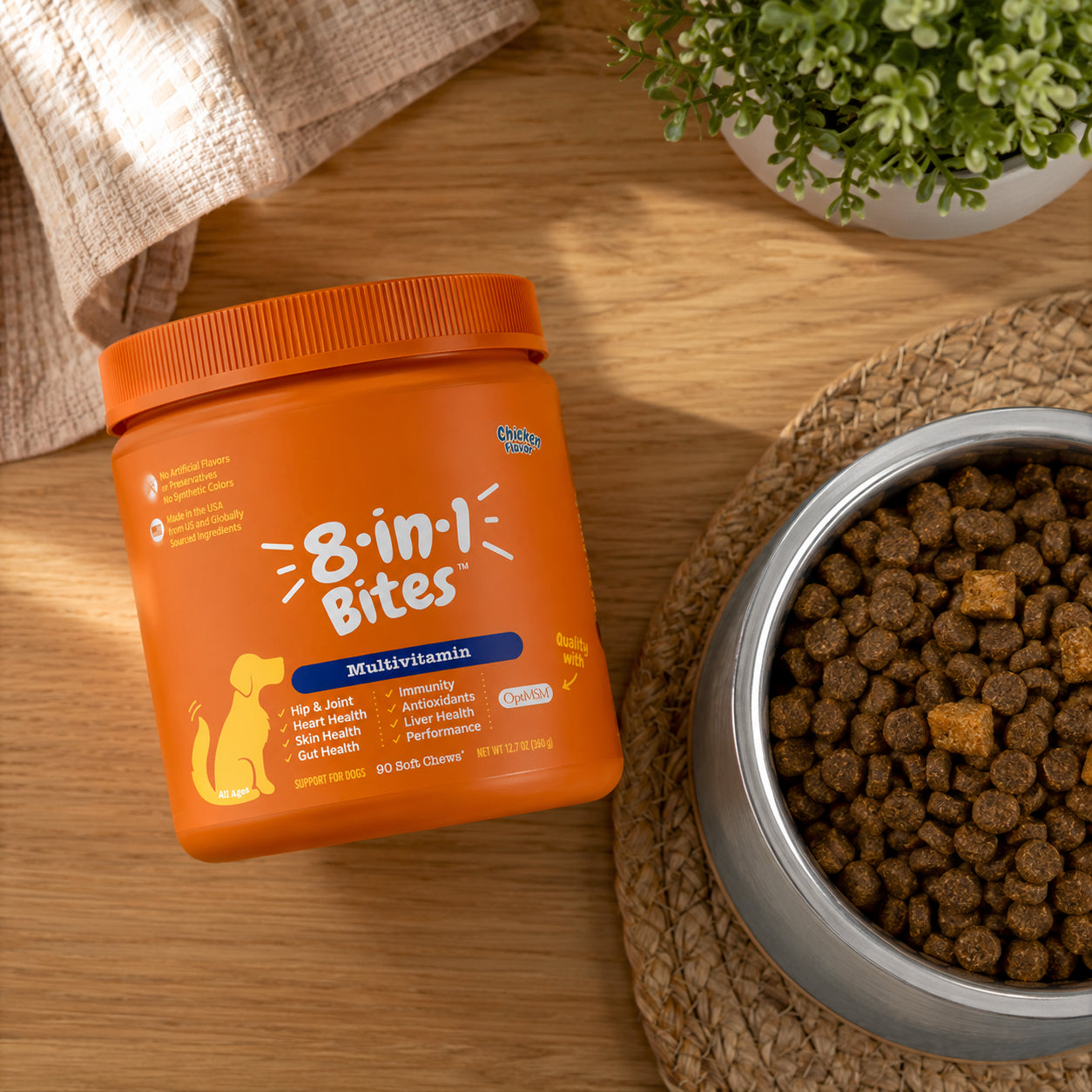 8 in 1 Bites Multivitamínico para Perros
